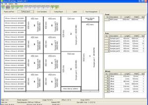 software - Smart2DCutting 3.5 screenshot