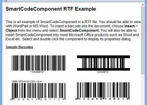 SmartCodeComponent screenshot