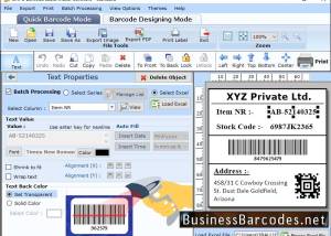 Smartphone Barcode Scanner Software screenshot