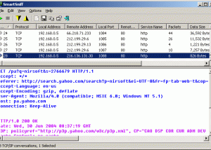 software - SmartSniff 2.30 screenshot
