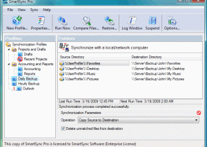 SmartSync Pro screenshot