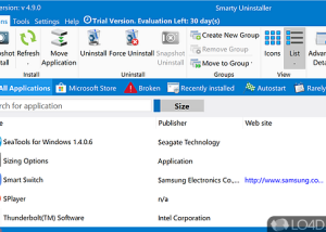 software - Smarty Uninstaller 4.90.1 screenshot