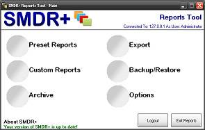 software - SMDR+ 1.16.0 screenshot