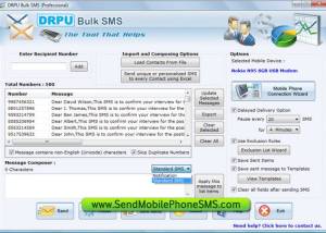 software - SMS Application Software 8.0.1.3 screenshot