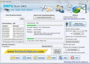 SMS Bulk Software screenshot