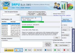 software - SMS Marketing Blackberry Mobile 9.3.2.1 screenshot