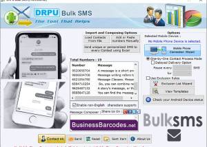 software - SMS Marketing Personalization Software 5.8.0.4 screenshot