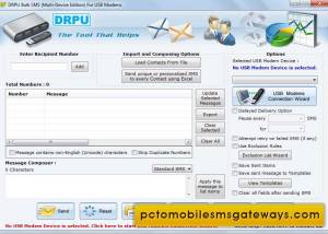 software - SMS Modems 9.2.1.0 screenshot