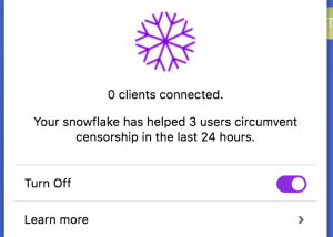 software - Snowflake for Chrome 0.9.1 screenshot