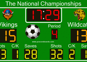 software - Soccer Scoreboard Pro 2.0.3 screenshot