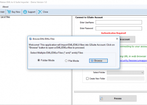 software - Softaken EML to G Suite Wizard 1.0 screenshot