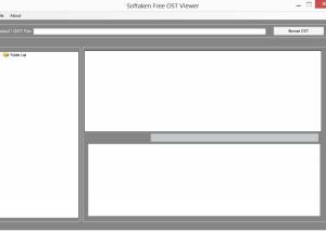 software - Softaken Free OST Viewer 1.0 screenshot