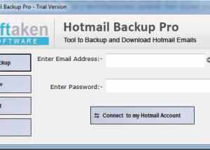 software - Softaken Hotmail Backup Tool 1.0 screenshot