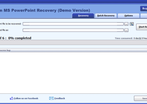 software - Softaken MS PowerPoint Recovery 1.0 screenshot