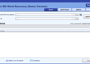 software - Softaken MS Word Recovery 1.0 screenshot