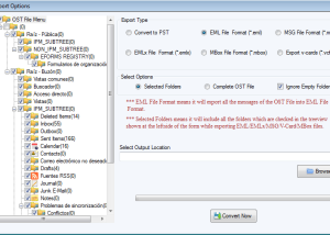 Softaken OST to PST Converter screenshot