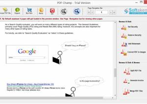 software - Softaken PDF Champ 1.0 screenshot