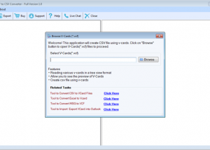 software - Softaken vCard to CSV Converter 1.0 screenshot