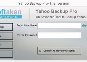 software - Softaken Yahoo Backup Tool 1.0 screenshot