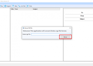 software - Softaken Zimbra to Outlook Converter 2.0 screenshot