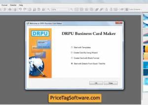 software - Software Business Card Designer 8.2.1.0 screenshot