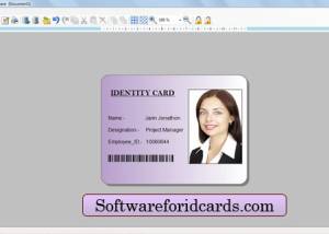 Software for ID Cards screenshot