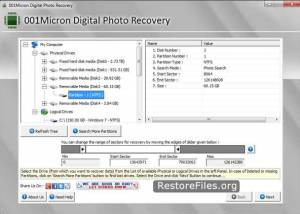 software - Software Photos Restore 3.0.9.7 screenshot