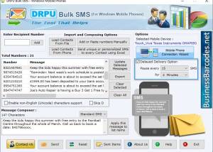software - Software Program for Bulk Messaging 5.0.1.4 screenshot