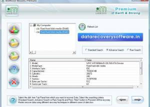 Software to Data Recovery screenshot