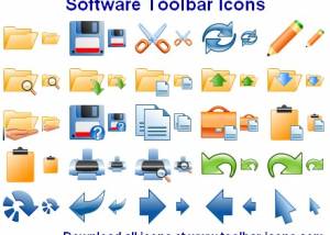 Software Toolbar Icons screenshot