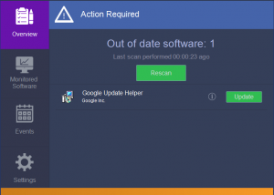 software - Software Updater 1.18.1122.34 screenshot
