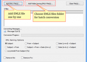 software - Software4Help EMLX to EML Converter 8.3 screenshot