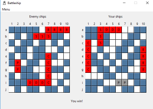 Solitaire Battleship screenshot