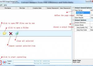 Some PDF Images Extract screenshot