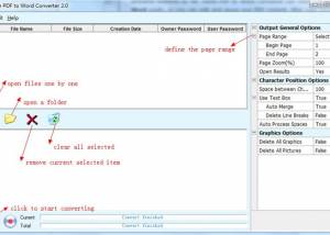 software - Some PDF to Word Converter 2.6 screenshot