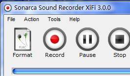 software - Sonarca Sound Recorder XiFi 5.0.1 screenshot