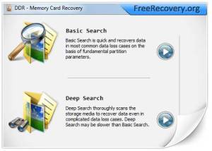 software - Sony Memory Stick Undelete 9.0.1.5 screenshot