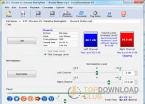 software - Sound Normalizer 8.7 screenshot