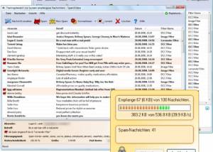 software - Spamihilator Portable (x32 bit) 1.6.0 screenshot