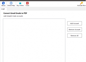 SpecyTech Gmail to PDF screenshot