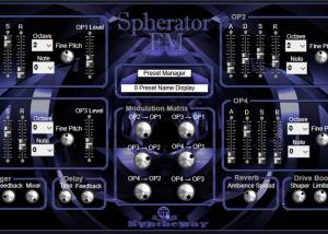 software - Spherator FM VST VST3 Audio Unit 1.0 screenshot