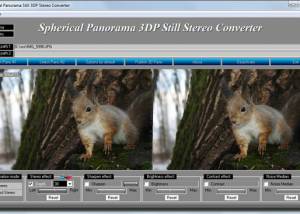 Spherical Panorama 3D Still Stereo Converter screenshot
