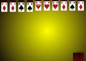 software - spider solitaire, 4 suit 1.0 screenshot