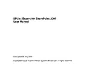 Full SPListX for SharePoint screenshot