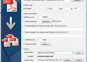 Split PDF for mac screenshot