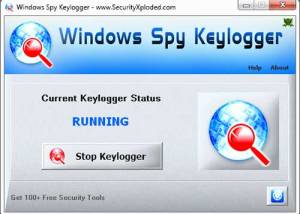 software - Spy Keylogger for Windows 4.0 screenshot
