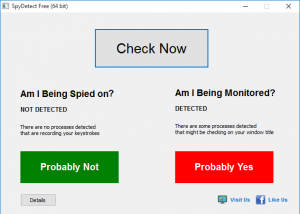 SpyDetect Free screenshot