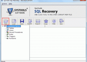 software - SQL Server Repair 5.5 screenshot