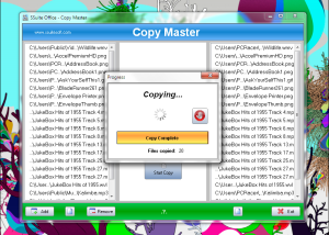 software - SSuite Copy Master 2.0.1.1 screenshot