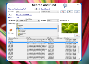 SSuite Desktop Search Engine screenshot